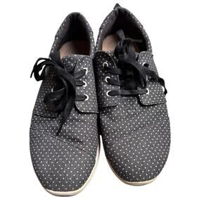 TOMS Women’s Size 11 / Men’s 9 Polka Dot Lace-Up Sneakers